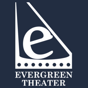 Endeavor 1/2-Zip Pullover with PRINTED Evergreen Logo in White Design