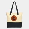 Colorblock Cotton Tote Thumbnail
